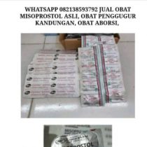 Profile picture of Jual Obat Aborsi COD 082138593792 Obat Misoprostol / Miso
